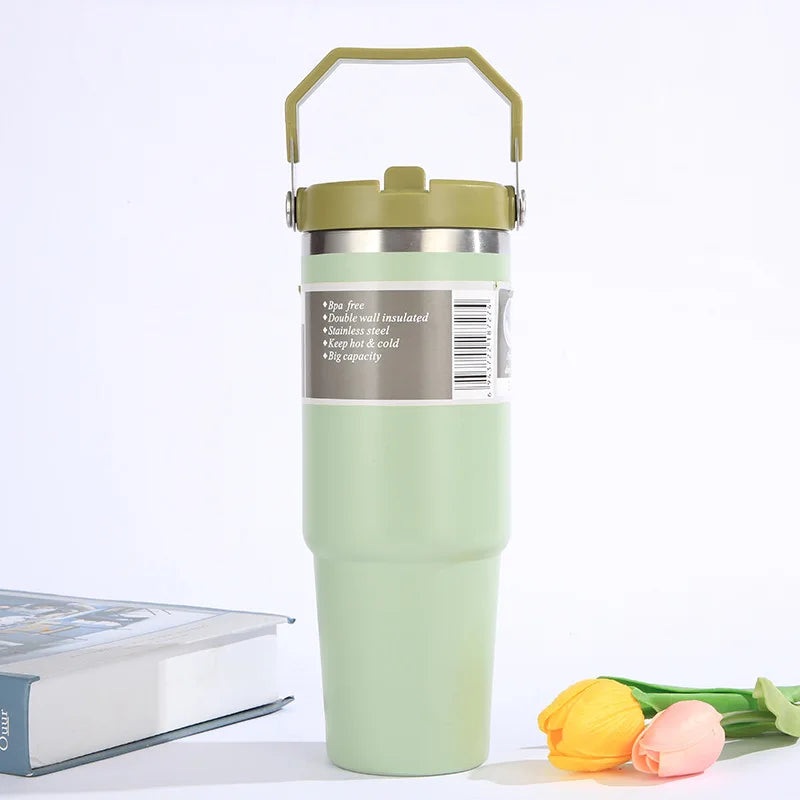 Votre Compagnon de Voyage Idéal : Une Gourde Thermos Isotherme en Acier Inox