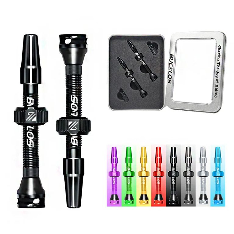 L'innovation au service de votre performance cycliste : BUCKLOS Valve Tubeless Aluminium à l’honneur