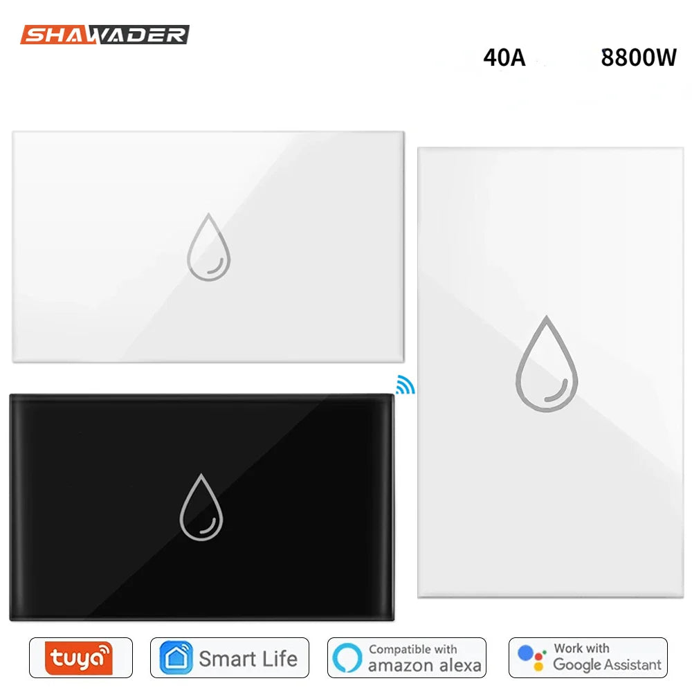 Réinventez la gestion de votre chauffe-eau avec le WiFi Tuya 40A et son contrôle vocal innovant