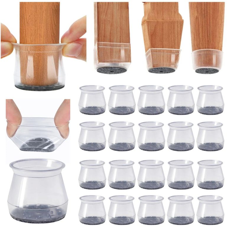 Protégez vos sols en alliant style et praticité avec le lot Protecteurs Sol Chaise Feutre