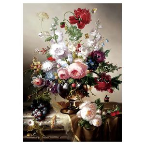 Créez Votre Univers Floral avec un Kit de Broderie Inspirant et Accessible