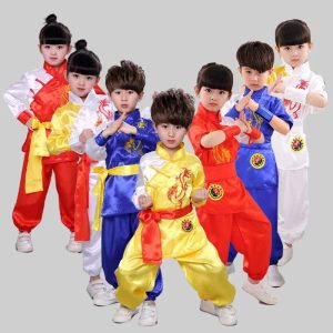 Exploration Authentique du Costume Chinois Wushu pour Enfants : Tradition et Confort au Rendez-vous