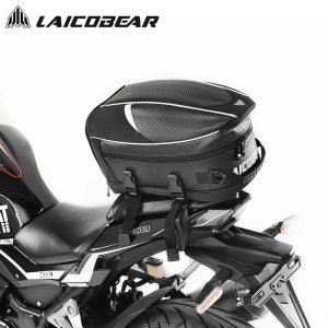 Roulez Sous Tous les Temps : Le Sac de Queue Moto Étanche, Compagnon Idéal pour Vos Balades