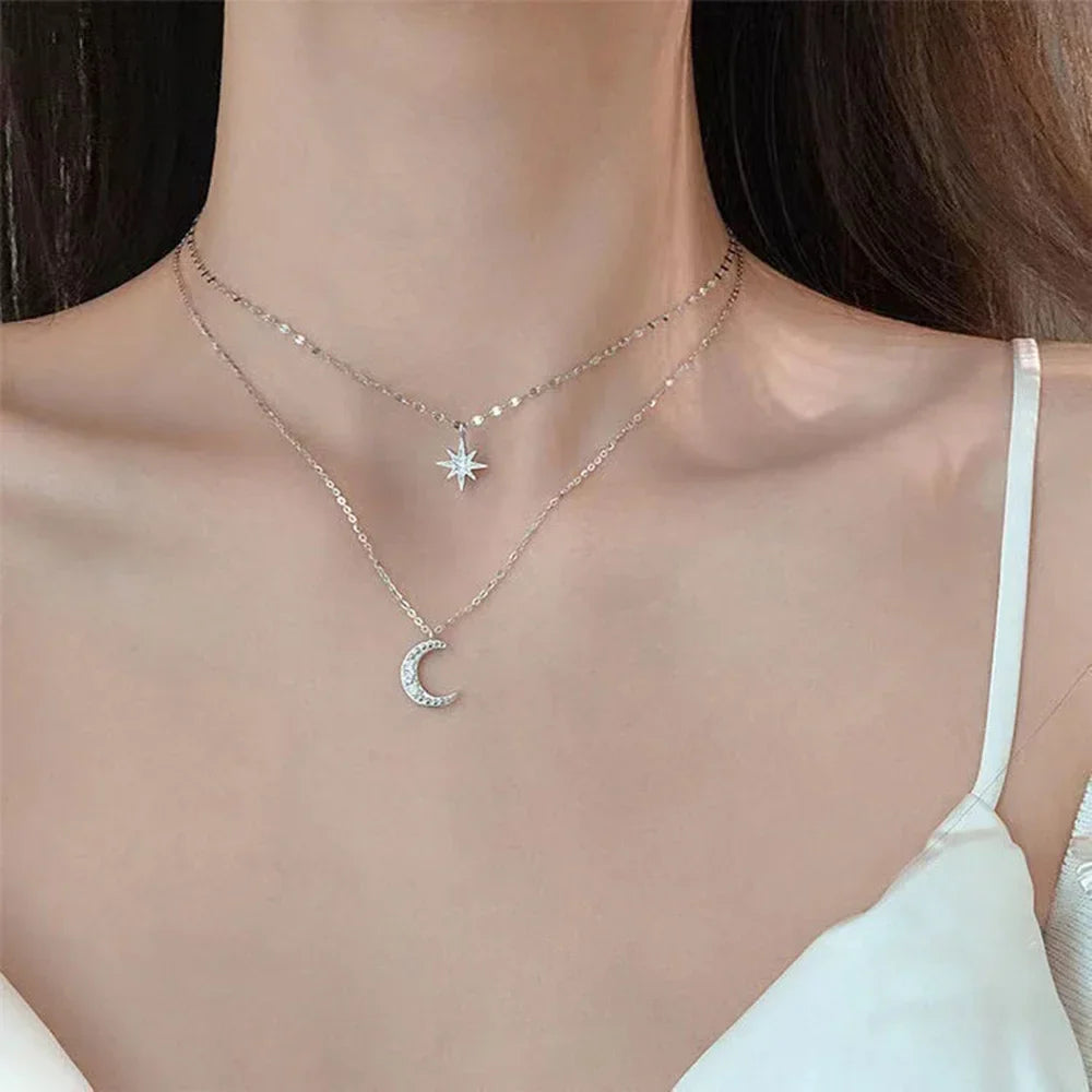 Un Soupçon de Magie Céleste: Le Collier Multicouche au Charme Étoilé Qui Sublime Votre Style