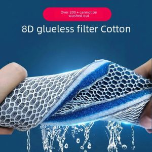 Filtration Innovante pour un Aquarium Cristallin : L'Eponge Magique qui Change Tout