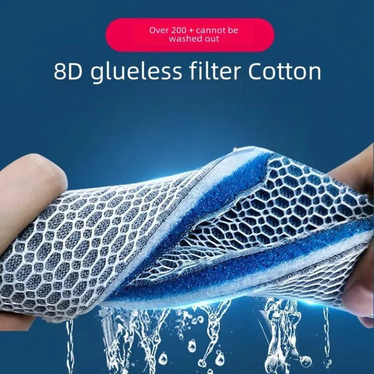 Filtration Innovante pour un Aquarium Cristallin : L'Eponge Magique qui Change Tout