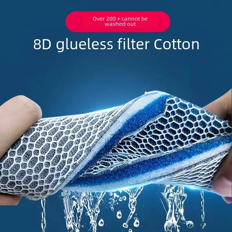 Filtration Innovante pour un Aquarium Cristallin : L'Eponge Magique qui Change Tout