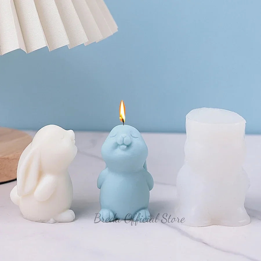 Révélez Votre Créativité: Un Moule Silicone Lapin DIY pour des Créations Uniques!