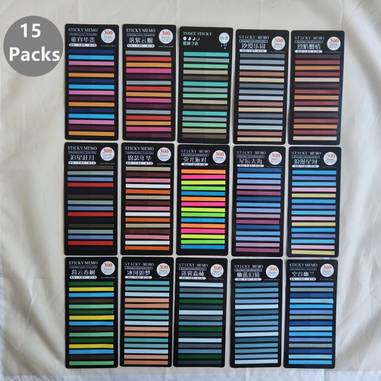 Boostez Votre Organisation avec les Feuilles de Notes Adhésives Transparentes : Un Atout Incontournable au Quotidien