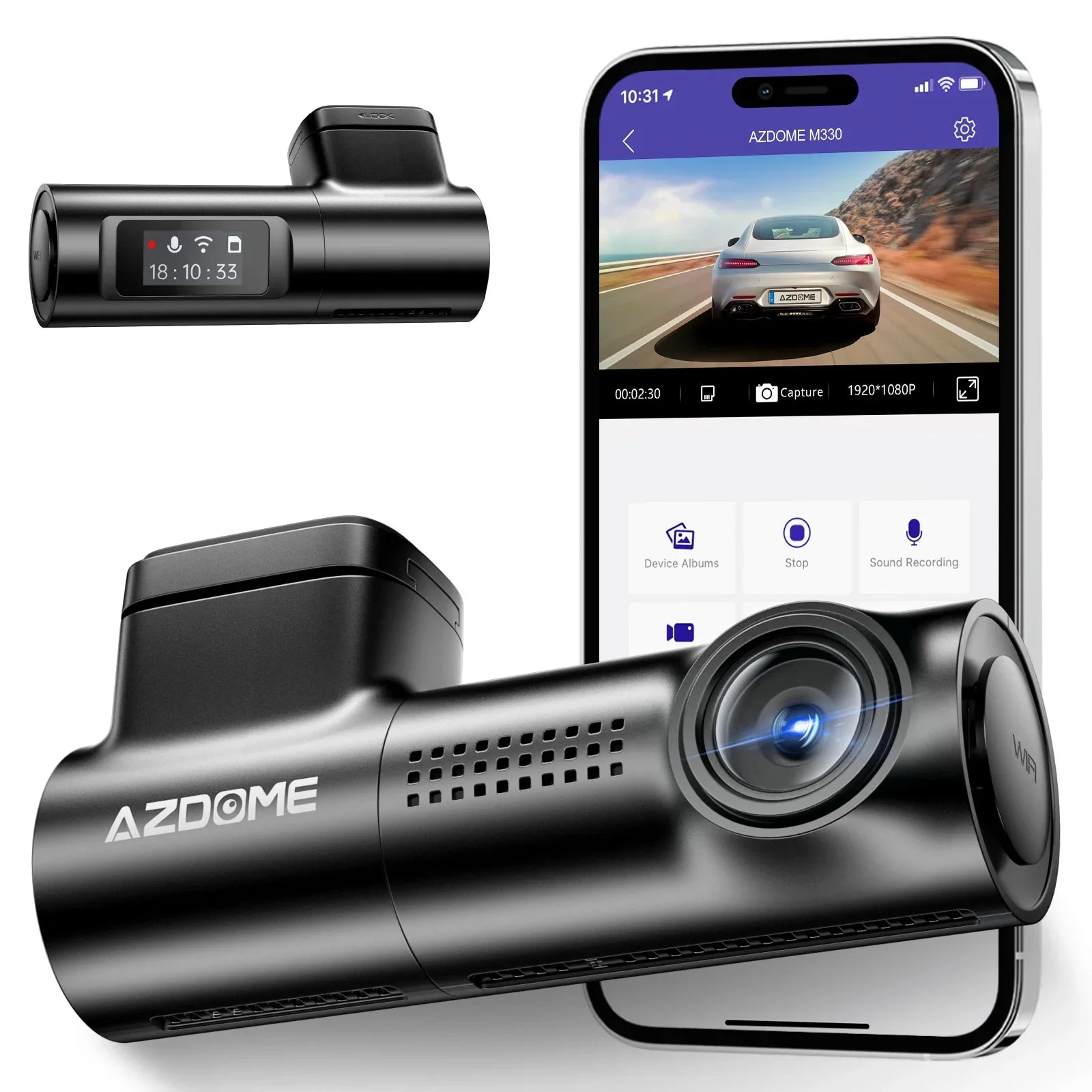 Vivez en toute sérénité sur la route avec l’AZDOME M330 : La dashcam qui redéfinit la sécurité