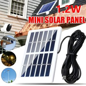 Exploiter le soleil en toute mobilité avec le panneau solaire Bneseus 1.2W 6V Mini USB