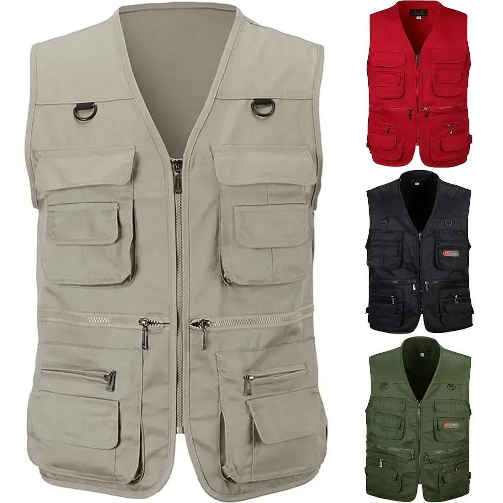 Conjuguez Style et Praticité avec le Nouveau Gilet Tactique d'Été pour Hommes