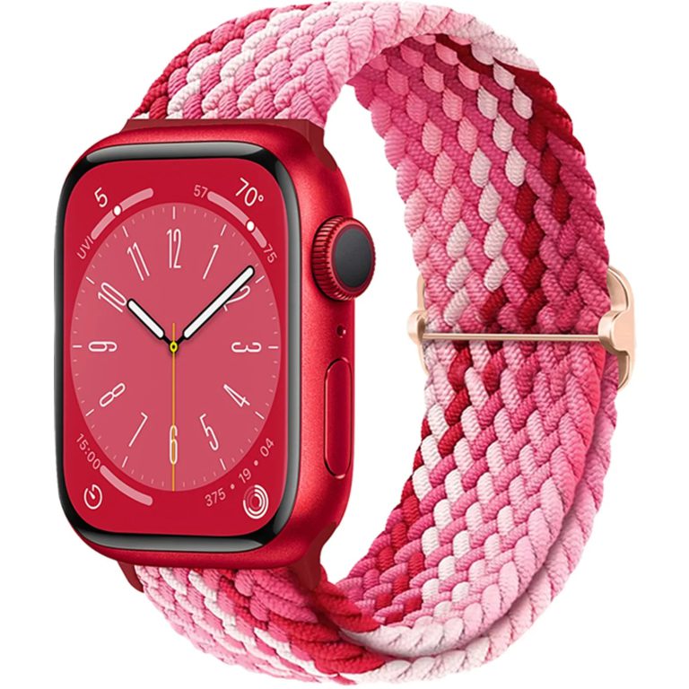 Redécouvrez L'Art du Confort et de l'Élégance avec le Bracelet Tressé Nylon pour Apple Watch