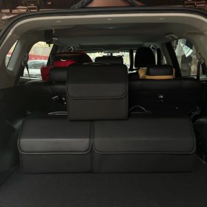 Redécouvrez l’élégance et l’efficacité avec un sac organisateur en cuir PU pour coffre de voiture