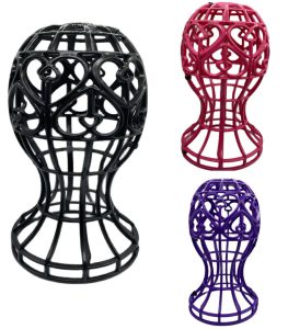 Réinventez Votre Espace de Coiffure avec le Support de Perruque Pliable Lanterne