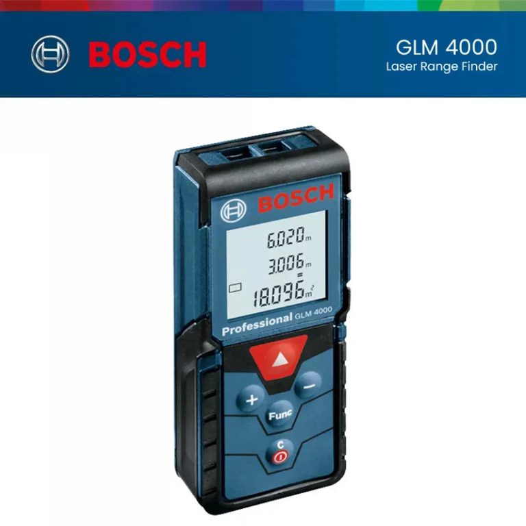 Découvrez l’outil de précision ultime pour vos projets : Le télémètre laser Bosch GLM4000