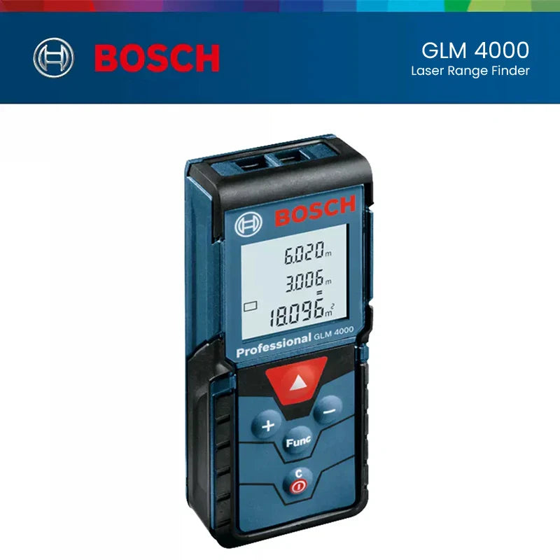 Découvrez l’outil de précision ultime pour vos projets : Le télémètre laser Bosch GLM4000