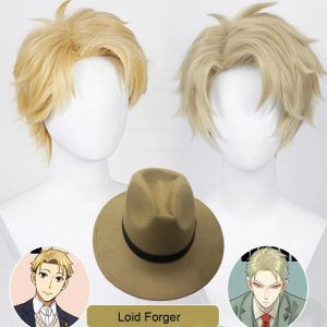 Incarnez l'Espion Parfait avec Style : La Perruque Cosplay Loid Forger 30cm