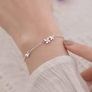 Élégance Sublimée : Le Bracelet Papillon en Argent Sterling 925 et Diamants, un Bijou Incontournable