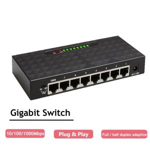 Boostez votre connectivité avec un commutateur Gigabit 8 ports ultra-performant