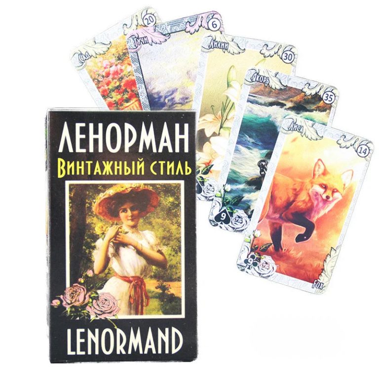 Voyage initiatique avec le Tarot de Lenormand Maya : Une aventure oraculaire russe inoubliable