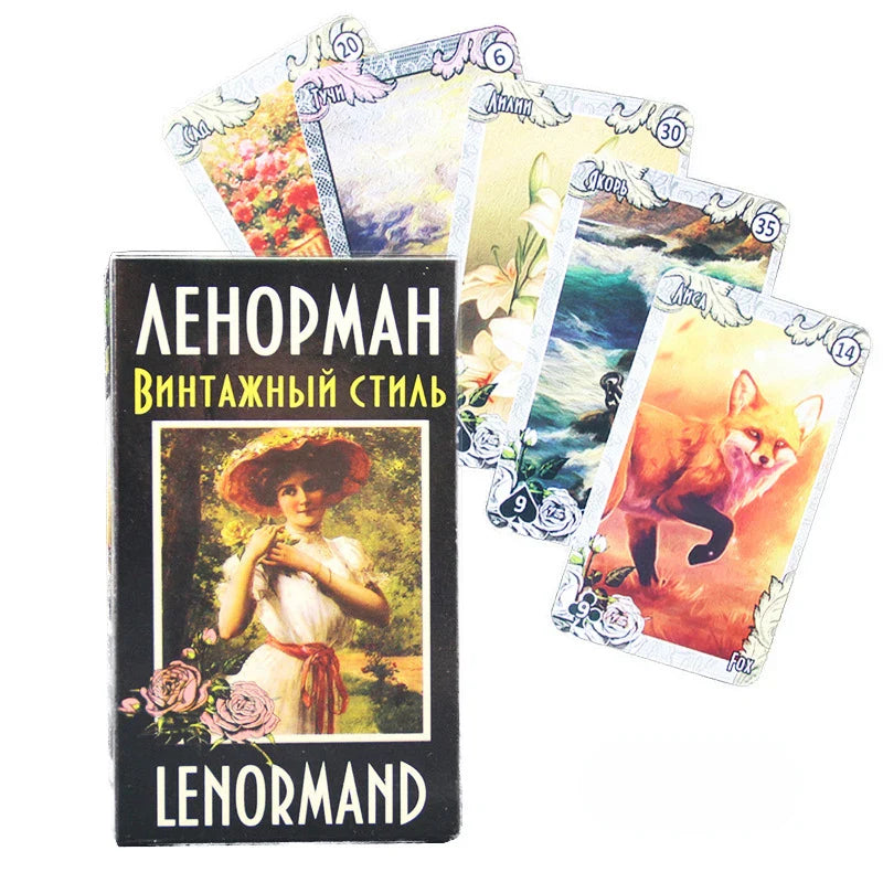 Voyage initiatique avec le Tarot de Lenormand Maya : Une aventure oraculaire russe inoubliable