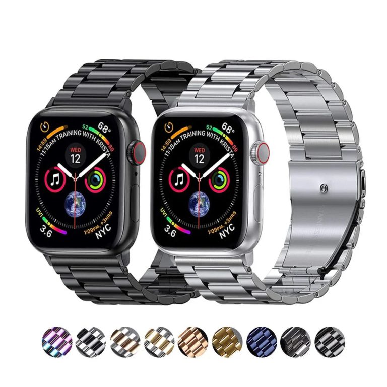 Redéfinissez votre style avec le nouveau Bracelet en Acier Inoxydable pour Apple Watch
