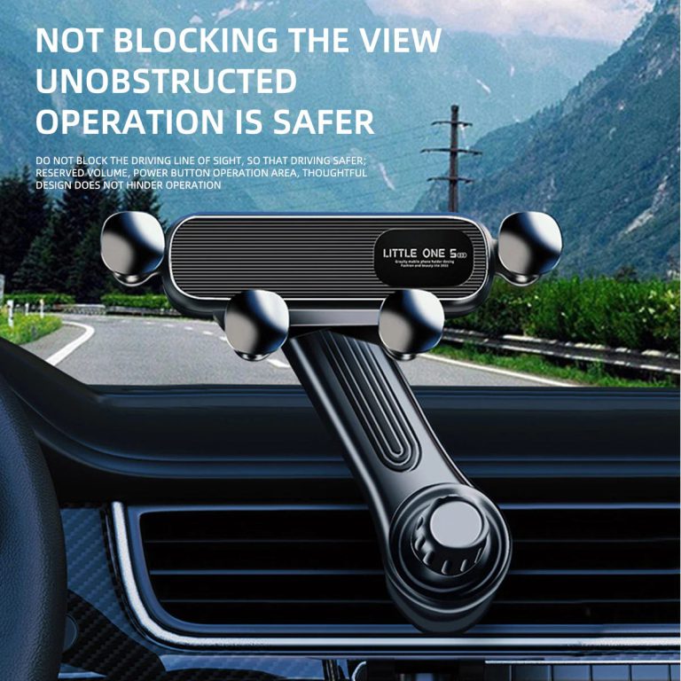 Votre Compagnon de Route : Un Support de Téléphone par Gravité pour une Conduite Sûre et Pratique