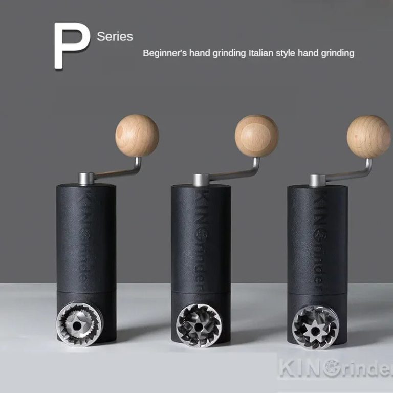 Redécouvrez l'Art du Café Frais avec le Moulin à Café Manuel Kingrinder P1 P2