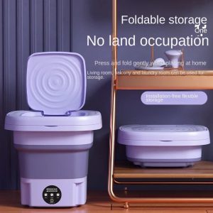 La Révolution du Lavage en Voyage : Lave-linge Portable 8L avec Séchage Rotatif