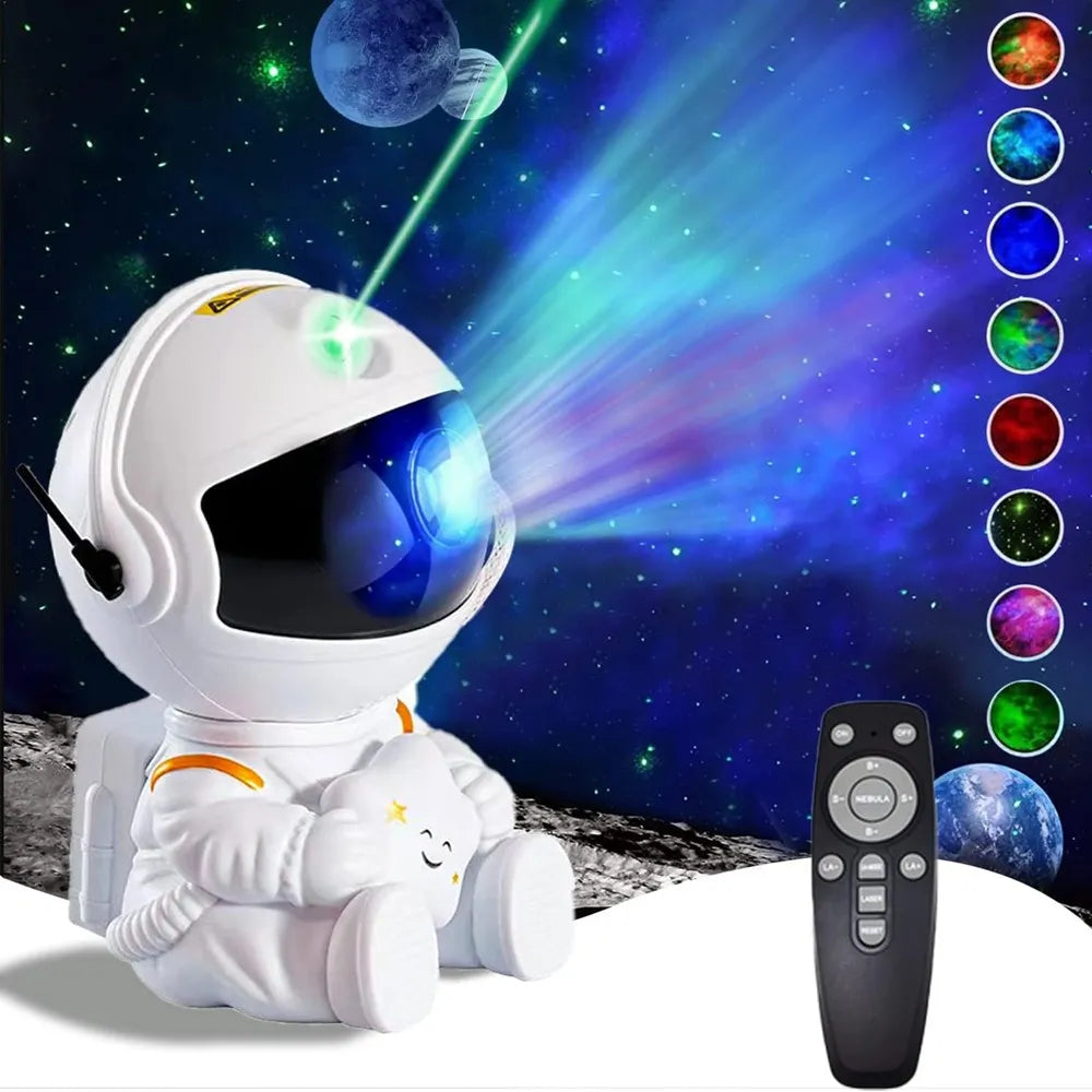 Projecteur d'Étoiles Astronaute DVOLADOR : Offrez un Univers Magique à Votre Chambre