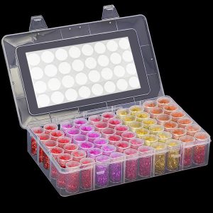 Réinventez Votre Espace Créatif avec une Boîte de Rangement Innovante pour Peinture Diamant 5D