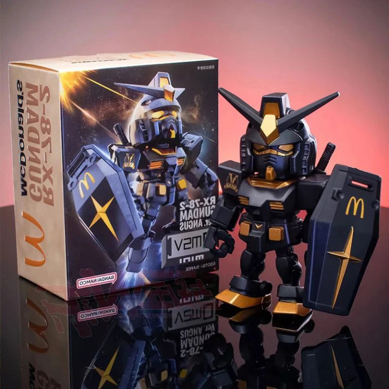 Plongez dans l’univers Gundam : Une immersion passionnante avec la figurine McDonald QMSV RX-78-2 Ver Angus