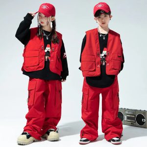 Donnez à votre enfant un style urbain unique avec cet ensemble inspiré de la Kpop et du Hip-Hop