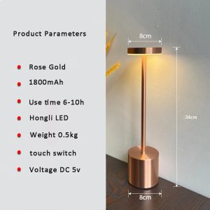 L’élégance radieuse d’une lampe de table LED sans fil : un allié déco et pratique