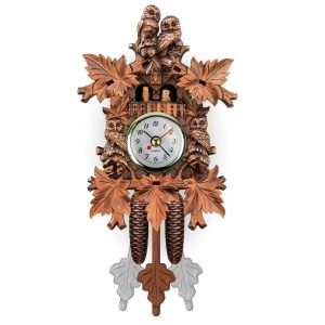 Réinventez votre décor avec une horloge en bois 3D au charme vintage