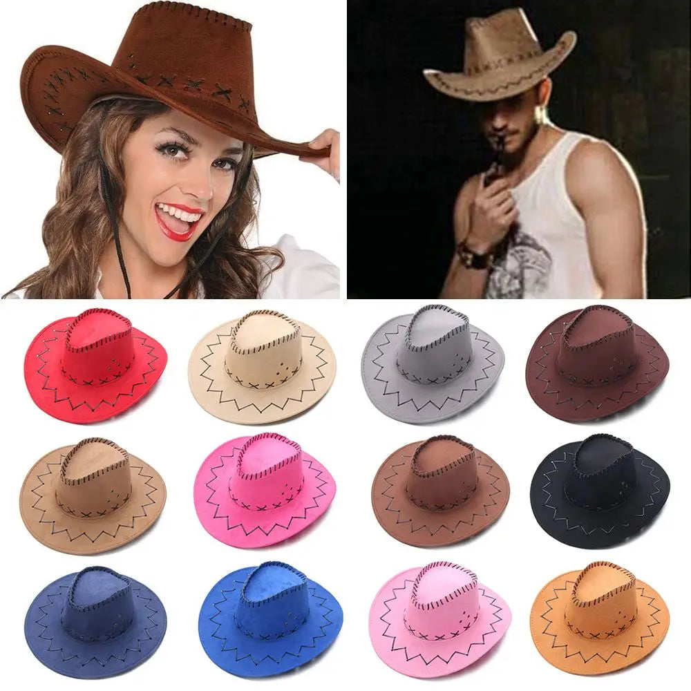 Adoptez l’élégance intemporelle avec le Chapeau de Cowboy Vintage en Daim