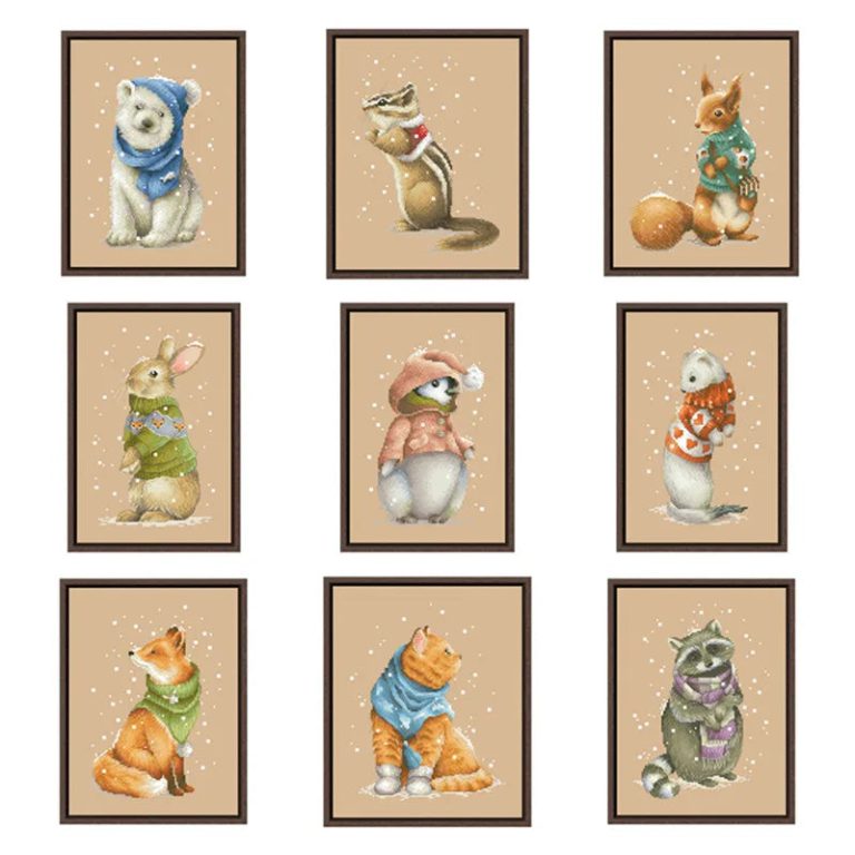 Libérez votre créativité avec un adorable kit de broderie