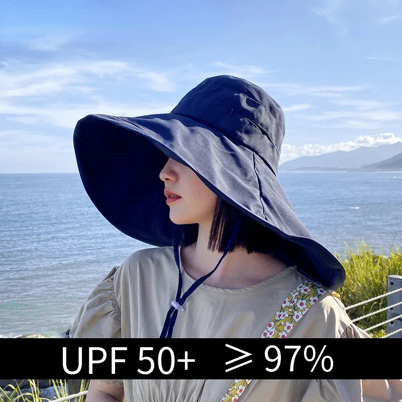 Chic & Protégé : Le Chapeau de Soleil UPF 50+ pour Femme Alliant Élégance et Praticité