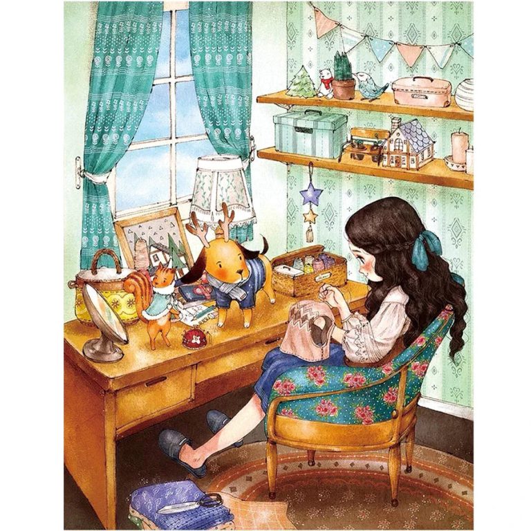 Redécouvrez l'Art de la Broderie : Un Voyage Créatif avec le Kit DIY Qizui