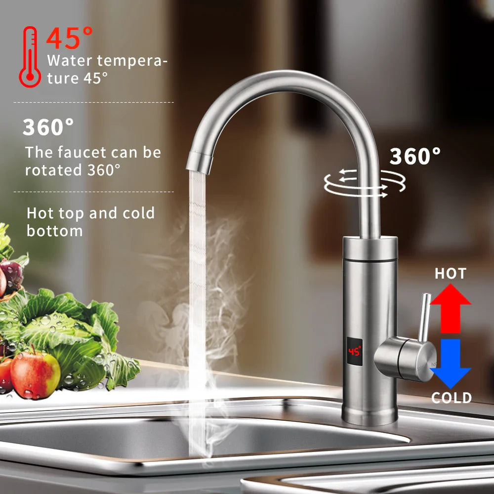 Révolutionnez votre expérience culinaire avec l'eau chaude instantanée