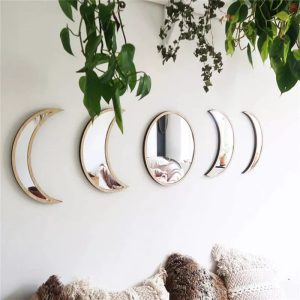 Illuminez Votre Intérieur avec l’Ensemble Miroirs Lunaire Bohémien