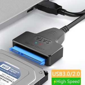 Accélérez vos transferts de données avec le câble SATA vers USB 3.0 : une solution incontournable