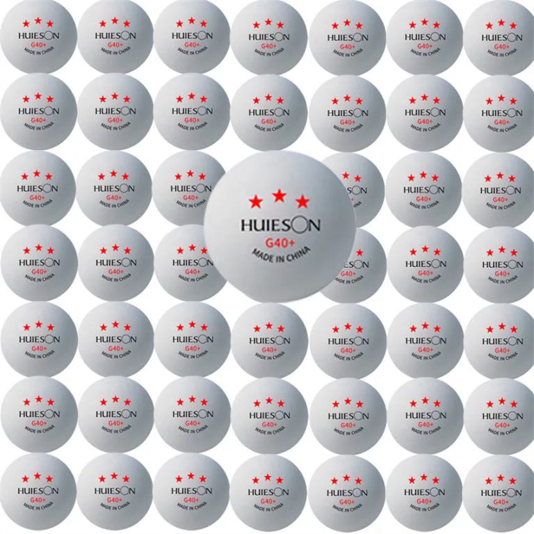 Découverte des Balles de Tennis de Table Huieson 3 Étoiles ABS+ : Un Atout de Performance pour les Passionnés