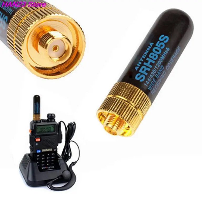 Optimisez Vos Communications Radio avec une Antenne Dual Band SMA-F pour BaoFeng