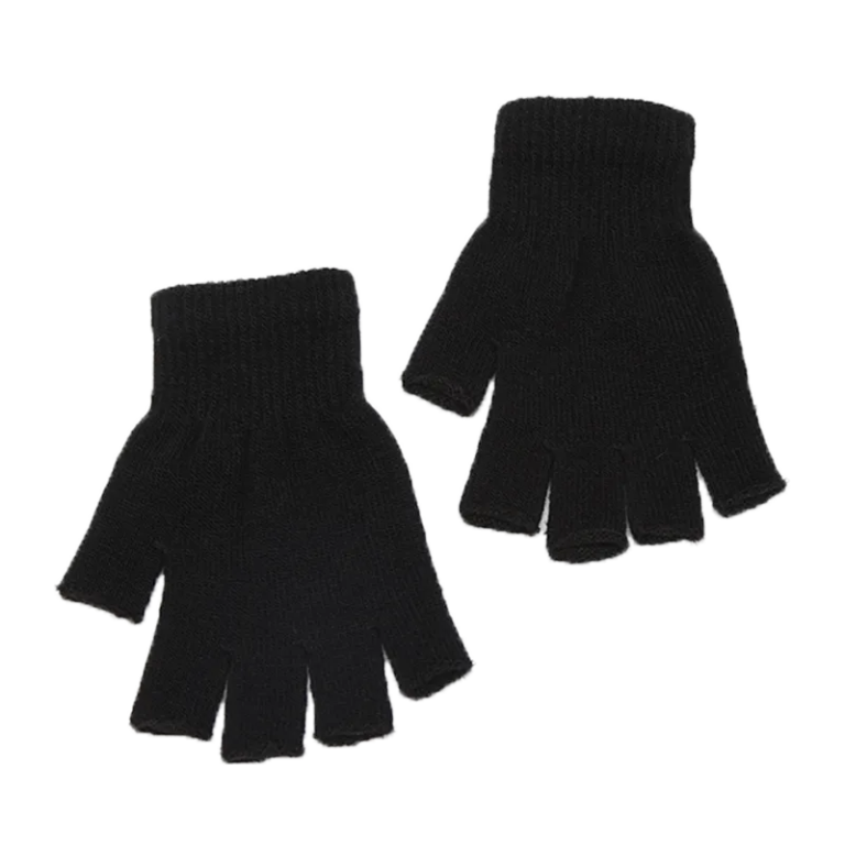 Roulez avec style et confort hivernal : Découvrez les Gants Courts Tricot Noir pour Cyclisme