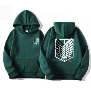 Le sweatshirt incontournable pour les fans d'Attack on Titan : style et confort réunis