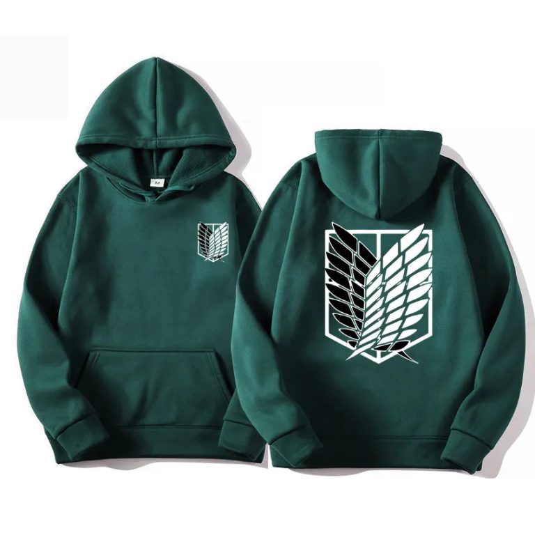 Le sweatshirt incontournable pour les fans d'Attack on Titan : style et confort réunis