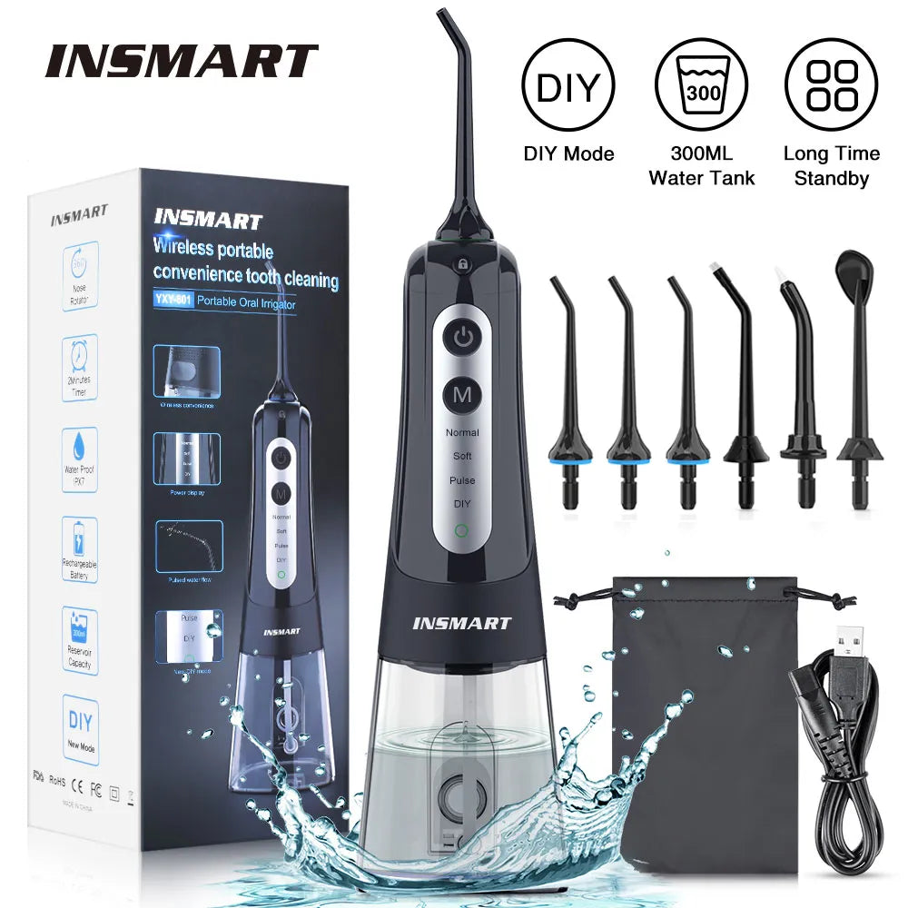 Révolutionnez votre routine dentaire avec l’Irrigateur Oral INSMART