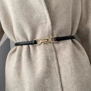 L'accessoire chic qui sublimera toutes vos tenues : Ceinture ajustable en cuir PU pour femmes